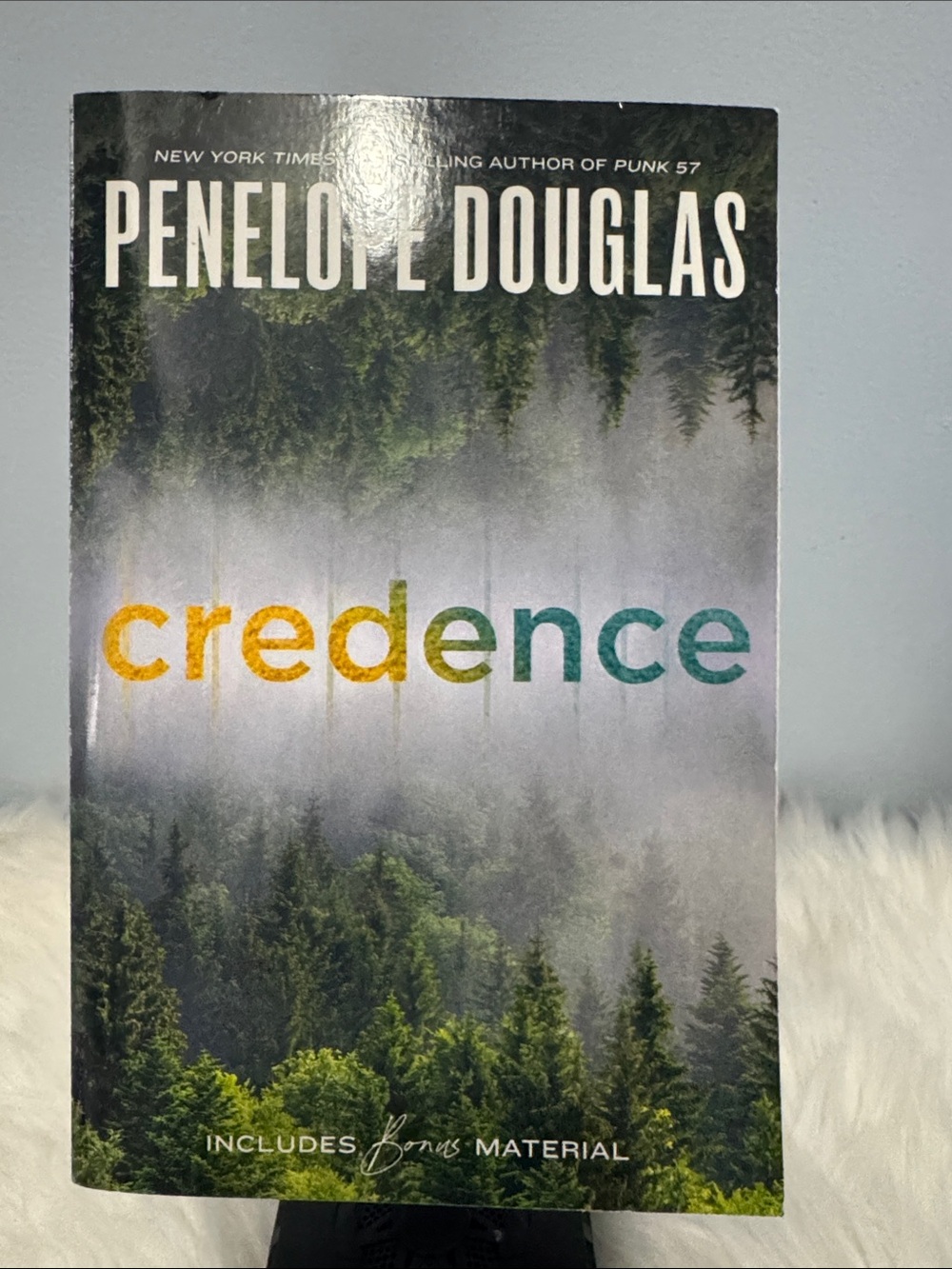 'Credence' Wall Art Print in Green and Teal
